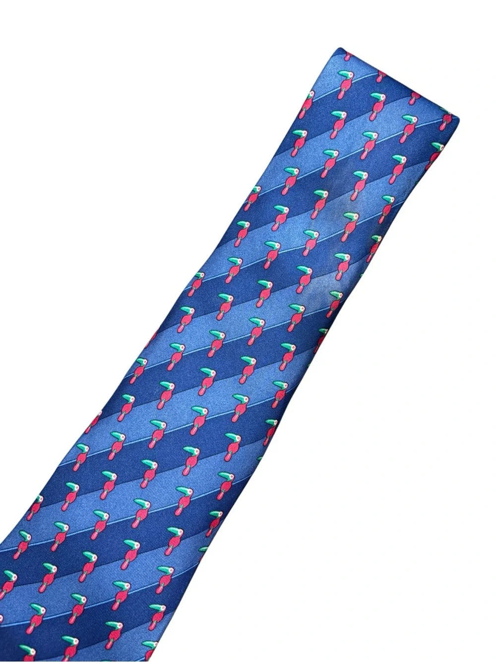 HERMÈS silk tie